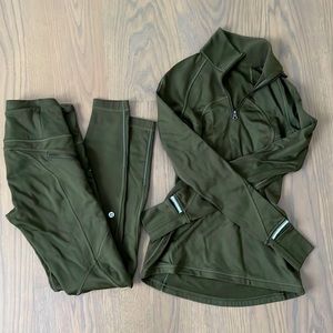 Lululemon fleece set